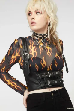 Women Dangerfield Corsets & Harnesses*Double Tap Underbust Corset