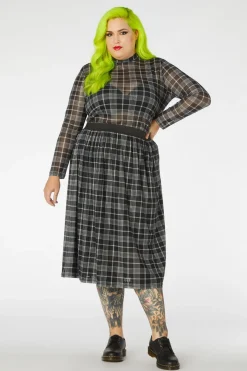 Women Dangerfield Curve Tops & Blouses*Double Trouble Mesh Top Curve