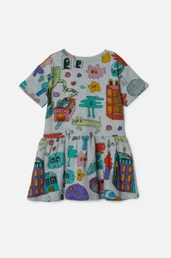 Kids Dangerkids Dresses & Pinafores*Downtown Space Kids Dress