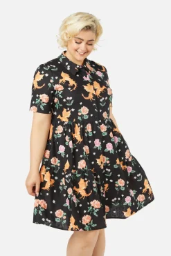 Women Princess Highway Dresses & Pinafores*Dragon Shirt Dress