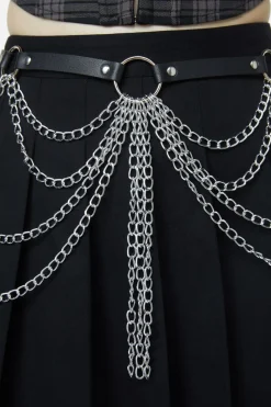 Accessories Dangerfield Belts & Harnesses*Drop Chain Belt