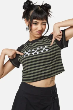 Women Dangerfield Blouses & Tops*Early Jurassic Contrast Raglan Tee