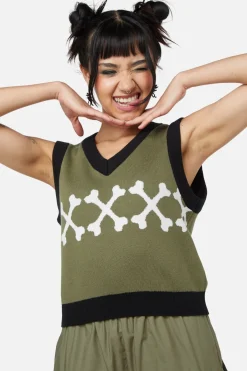 Women Dangerfield Blouses & Tops*Early Jurrassic Knit Vest