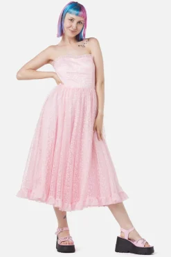 Women Dangerfield Dresses & Pinafores*Elina Lace Trim Dress