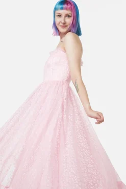 Women Dangerfield Dresses & Pinafores*Elina Lace Trim Dress