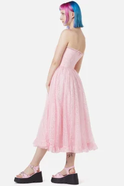 Women Dangerfield Dresses & Pinafores*Elina Lace Trim Dress