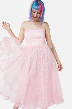 Women Dangerfield Dresses & Pinafores*Elina Lace Trim Dress