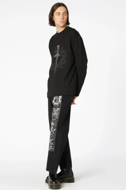 Men Dangerfield Jumpers & Knits*Embroidery Dagger Sweater