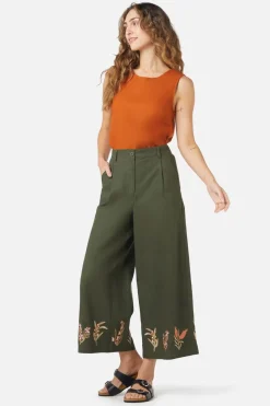 Women Princess Highway Pants & Jumpsuits*Enid Floral Emb Pant