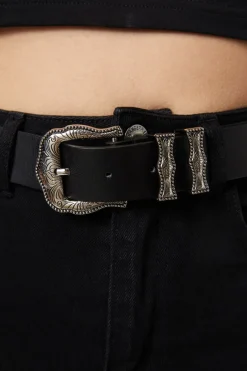 Accessories Dangerfield Belts & Harnesses*Etched Buckle Belt