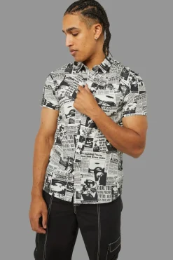 Men Black Friday Shirts & Tees*Extraterrestrial Ss Shirt