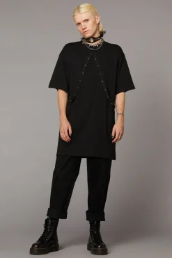 Men Black Friday Shirts & Tees*Eyelet Trim Dress