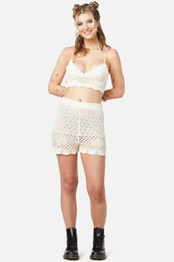 Women Dangerfield Skirts & Skorts*Farrah Crochet Short