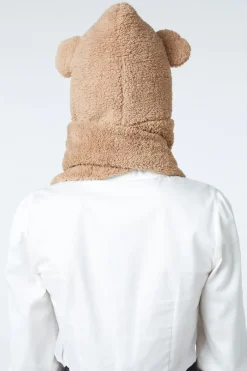 Accessories Dangerfield Hats*Faux Fur Bear Hat With Scarf