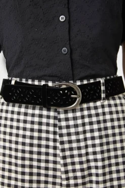 Accessories Princess Highway Belts & Harnesses*Faux Suede Cut Out Belt