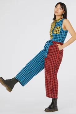 Women Dangerfield Dresses & Pinafores*Festive Gingham Jumpsuit
