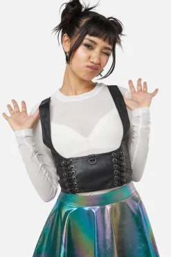 Women Dangerfield Blouses & Tops*Field Work Lace Up Corset