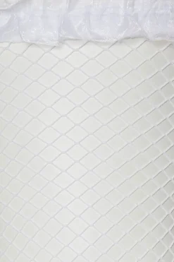 Accessories Dangerfield Socks & Tights*Fishnet Frill Over Knee Sock