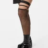 Accessories Dangerfield Socks & Tights*Fishnet Garter Tights