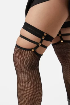 Accessories Dangerfield Socks & Tights*Fishnet Garter Tights