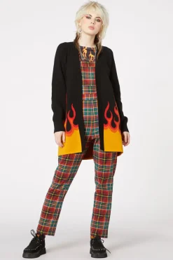 Women Dangerfield Knitwear & Cardis*Flame On Oversized Cardi