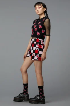 Women Black Friday Knitwear & Cardis*Flamin Hearts Vest