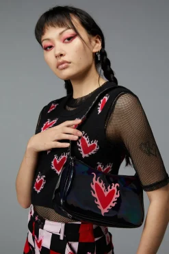 Accessories Black Friday Bags*Flaming Hearts Bag