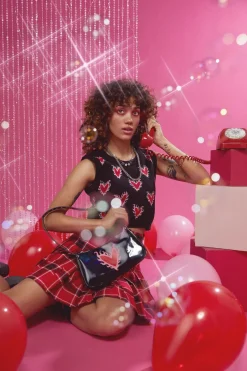 Accessories Black Friday Bags*Flaming Hearts Bag