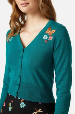 Women Princess Highway Knitwear & Cardis*Flora Embroidered Cardi