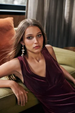 Accessories Princess Highway Jewellery*Floral Pearl Drop Earrings