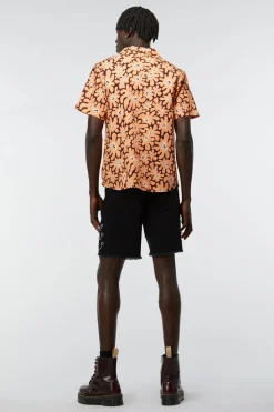 Men Dangerfield Shirts & Tees*Flower Frenzy Short Sleeve Shirt