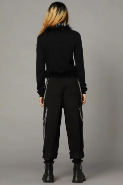 Women Black Friday Knitwear & Cardis*Fluff Trim Cardigan