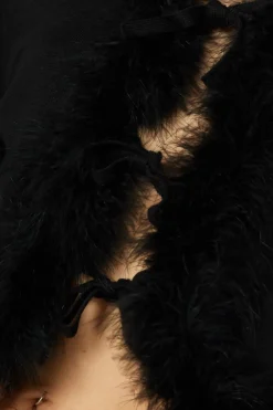 Women Black Friday Knitwear & Cardis*Fluff Trim Cardigan