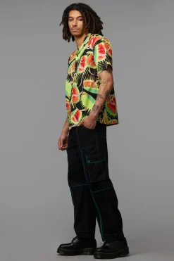 Men Black Friday Shirts & Tees*Flytrap Short Sleeve Shirt