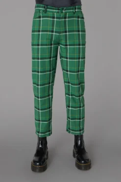 Men Black Friday Pants & Shorts*Forest Tartan Pant