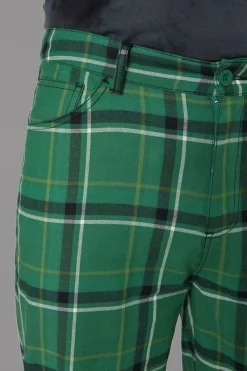 Men Black Friday Pants & Shorts*Forest Tartan Pant