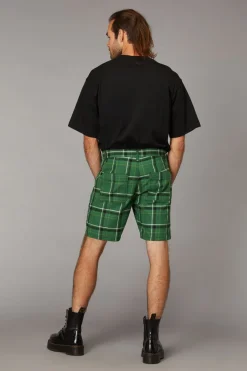 Men Black Friday Pants & Shorts*Forest Tartan Short