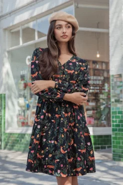 Women Princess Highway Dresses & Pinafores*Fox Sleeved Dress