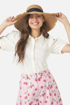 Accessories Princess Highway Hats*Frayed Edge Hat