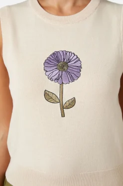 Women Princess Highway Blouses & Tops*Fresh Blooms Emb Vest