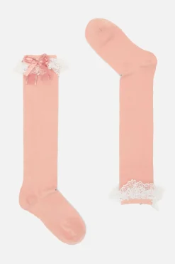 Accessories Dangerfield Socks & Tights*Frill U0026 Bow Knee Socks