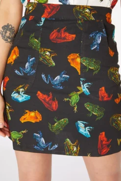 Women Dangerfield Skirts & Skorts*Frog Cotton Mini Skirt