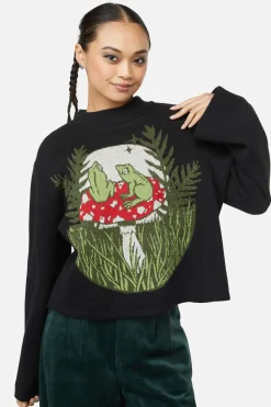 Women Black Friday Knitwear & Cardis*Frog Friends Knit