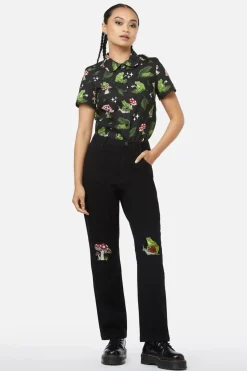 Women Black Friday Pants & Jumpsuits*Frog Patch Jean