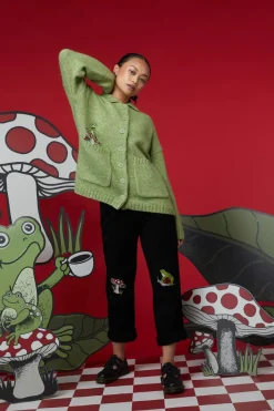 Women Black Friday Pants & Jumpsuits*Frog Patch Jean