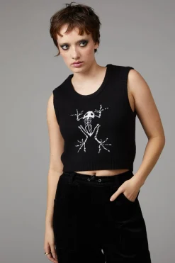 Women Black Friday Knitwear & Cardis*Froggy Knit Vest