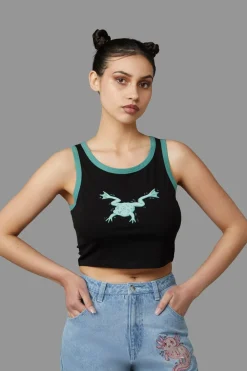 Women Black Friday Blouses & Tops*Froggy Tank