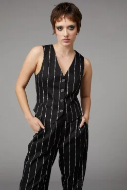 Women Black Friday Blouses & Tops*Funny Bone Vest