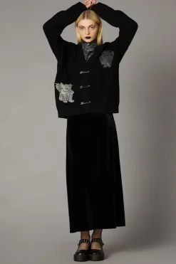 Women Black Friday Knitwear & Cardis*Gargoyle Embroidered Cardi