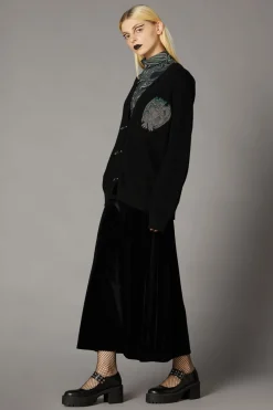 Women Black Friday Knitwear & Cardis*Gargoyle Embroidered Cardi